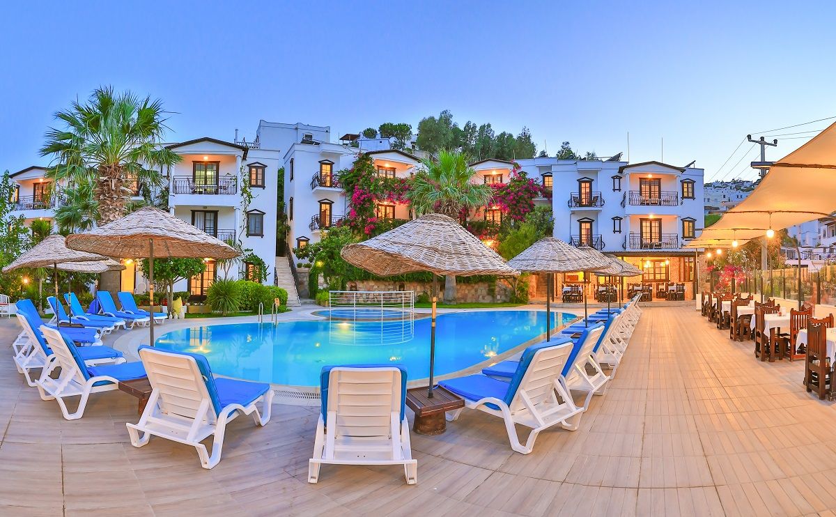 Sunny Garden Nilufer Hotel Turgutreis Zewnętrze zdjęcie